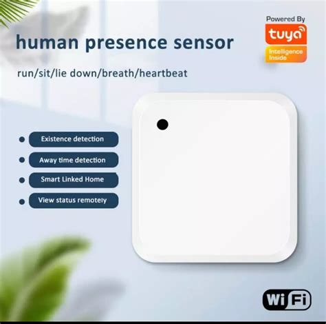 Tuya Wifi Smart Human Body Sensor Radar Microwave Motion Sensor