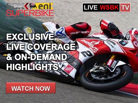 How To Watch Wsbk Online Wsbk Channel