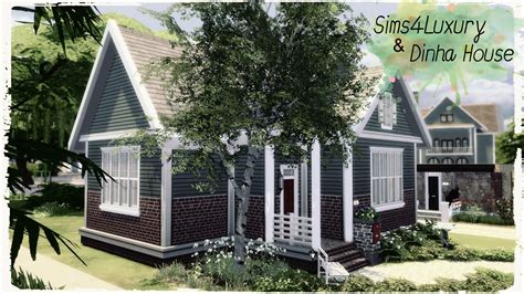 Sims 4 Sims4luxury And Dinha House For Download Collaboration Dinha