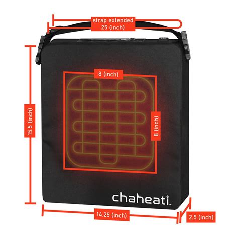 Chaheati 7v Battery Heated Seat Cushion