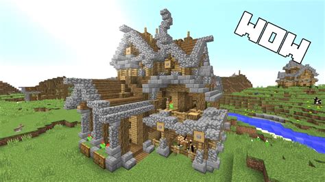 Creating a house in minecraft can be a daunting task, especially for beginners. Minecraft Ultimate Survival House Tutorial - YouTube