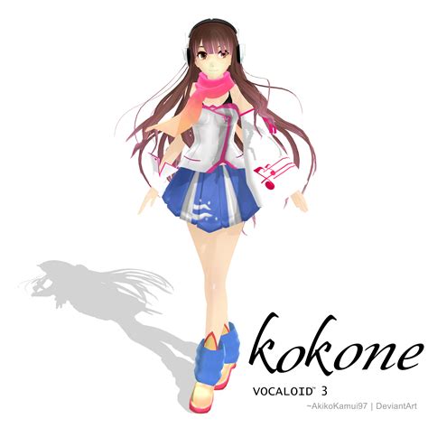 Tda Vocaloid3 Kokone By Akikokamui97 On Deviantart