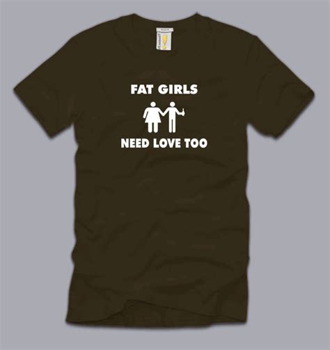 Fat Girls Need Love Too T Shirt Small Funny Wingman Drink Beer Party