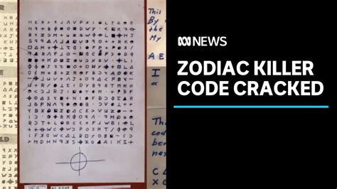 Zodiac Killer Code Cracked By Australian Mathematician 50 Years After