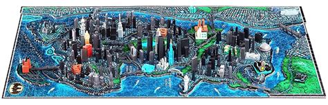 batman gotham city 4d cityscape puzzle