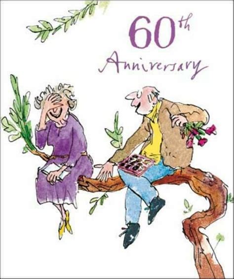 Quentin Blake Th Anniversary Greeting Card Popular Range Greetings Cards Wedding Anniversary