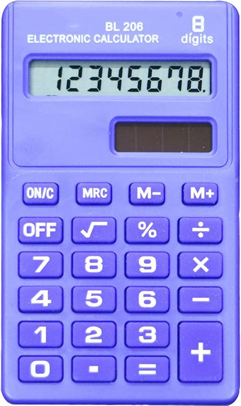 Buy Meideli 8 Digits Calculator Two Way Powered Pocket Scientific
