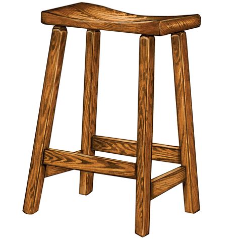 Aston Amish Saddle Bar Stools Handcrafted Seating Cabinfield