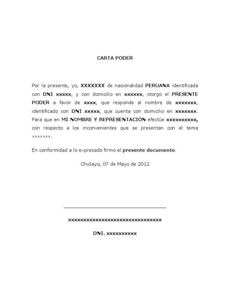 Carta De Poder Notarial Y Mandato En México Fran Perez España Bebee