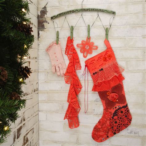 Get Wacky And Crafty With Pattiewack Boho Christmas Stocking
