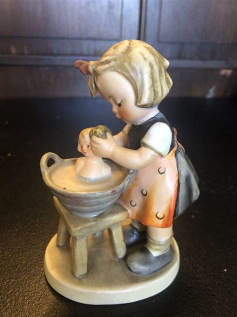 m j hummel w goebel w germany doll bath no 319 antique price guide details page