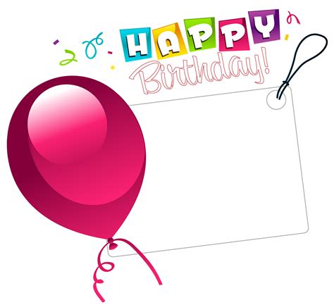 Birthday Wish Clip Art Happy Birthday Transparent Sticker With Pink
