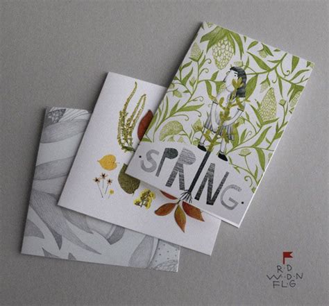 Postales De Primavera Postcard Design Postcard Graphic Design