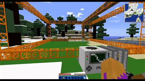 Minecraft Tekkit Quarry And Sorter Tutorial Youtube