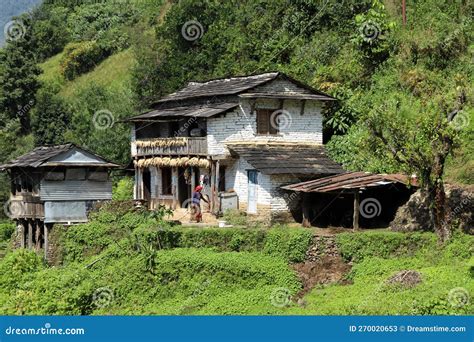 Traditional Nepali House Editorial Stock Photo Image Of Home 270020653