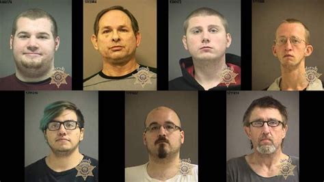 sheriff out of compliance sex offenders arrested during washing kptv fox 12