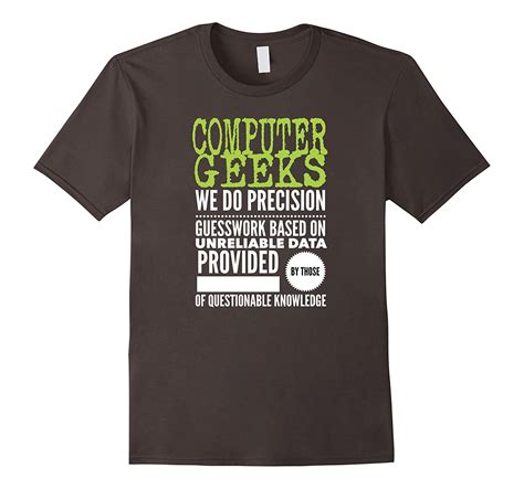 Computer Geeks Tshirt Nerd Science Programmer Tech Top Ts Cl Colamaga