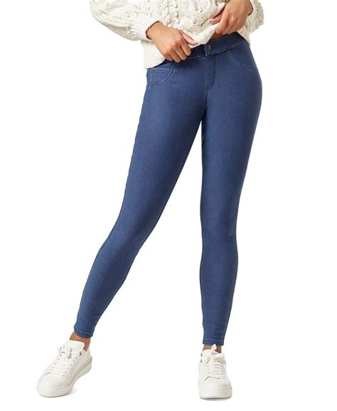 Hue Fleece Lined Denim Leggings Macys