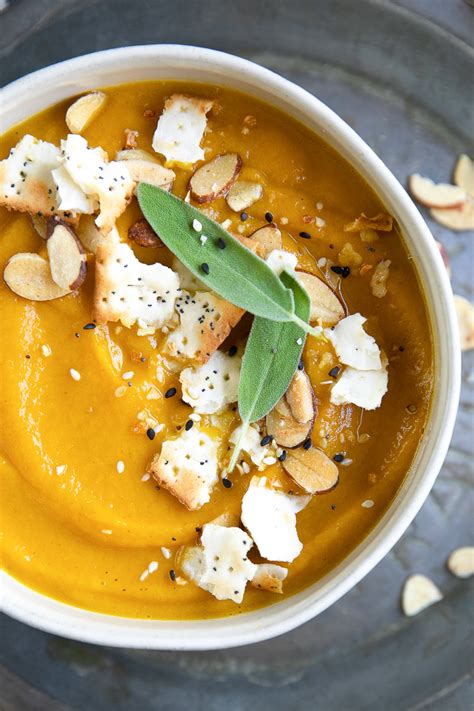 I used red squash (kabocha squash) for this squash soup, but you could use butternut squash which happens to be my favorite kind of squash. Roasted Acorn Squash Soup Recipe - The Forked Spoon
