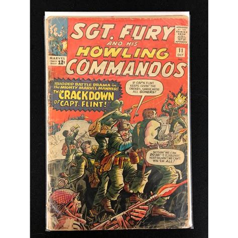 Marvel Comics Sargent Fury And His Howling Commandos 11