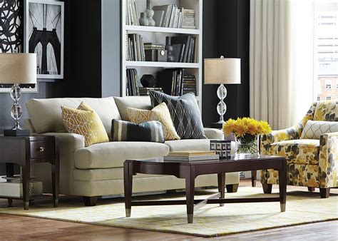 Hgtv Home Design Studio Cu2 Custom Sofa By Bassett Furniture