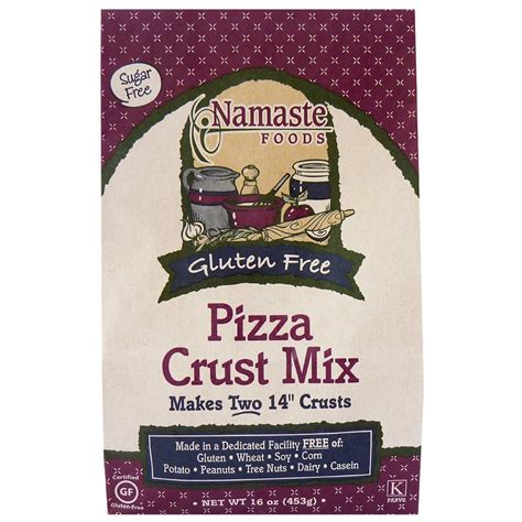 Namaste Foods Gluten Free Pizza Crust Mix 16 Oz