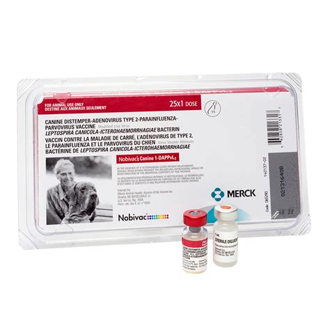 Programs supporting regular vaccination of dogs have contributed both to the health of dogs and to the public health. Nobivac Canine 1-DAPPvL2 | 7-way Dog Vaccine