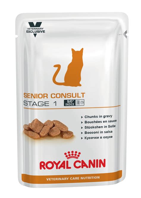 royal canin veterinary mature consult sachet fraîcheur pour chat wanimo