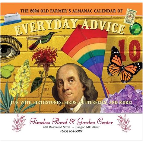 Promotional The Old Farmers Almanac Everyday Advice Stapled 2024