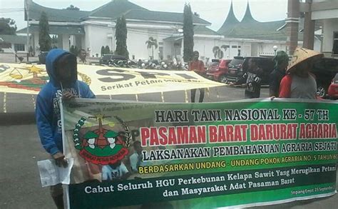 Spi Sumatera Barat Peringati Hari Tani Nasional Dengan Diskusi Dan