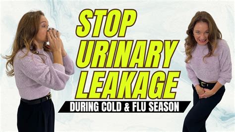 Best Remedy For Urinary Leakage During Cold And Flu Season Stress