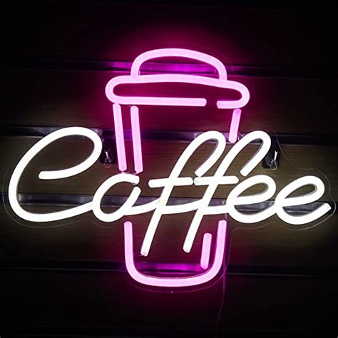 Ineonlife Kaffee Leuchtreklame Neonlicht Led Wort Neonschild Für Die