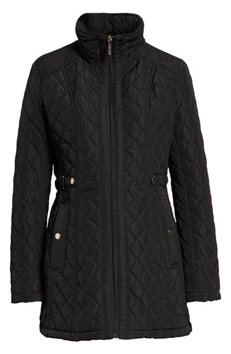 Gallery Quilted Hooded Jacket Nordstrom Jackets Hooded Jacket