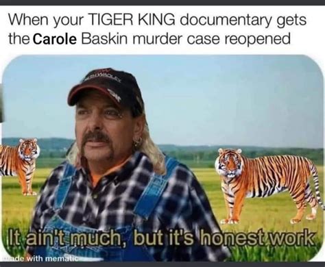 40 Tiger King Memes To Distract You From Lockdown Goodbad Marketing