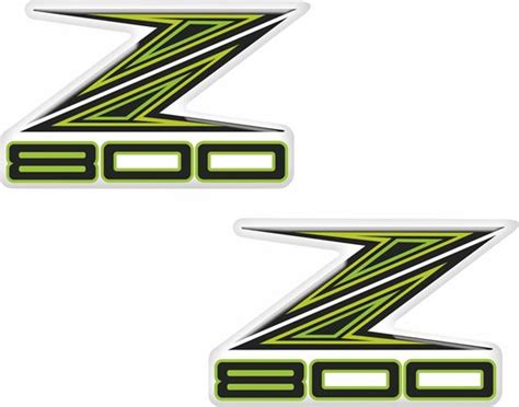Kawasaki z800 lên tem đấu sử dụng những đường chỉ (line) góc nhọn… đi theo hình khối góc cạnh vốn có của z800. Zen Graphics - Kawasaki Z800 Decals / Stickers