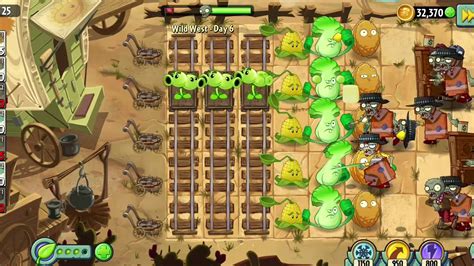 Plant Vs Zombies 2 Wild West Day 06 Youtube