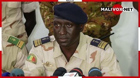 Mali : Retour de la paix à Farabougou, le Colonel Major ...