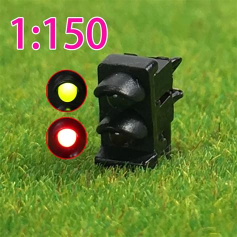 Jtd1501 5pcs Railway Modeling N Scale Leds Made Dwarf Signals For