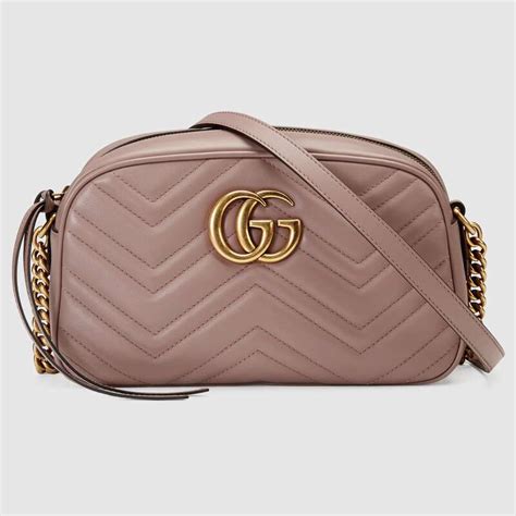 Gucci Gg Women Gg Marmont Small Shoulder Bag In Matelassé Chevron