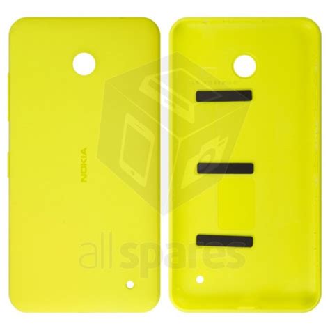 Back Panel Cover For Nokia Lumia 630 Dual Sim Yellow