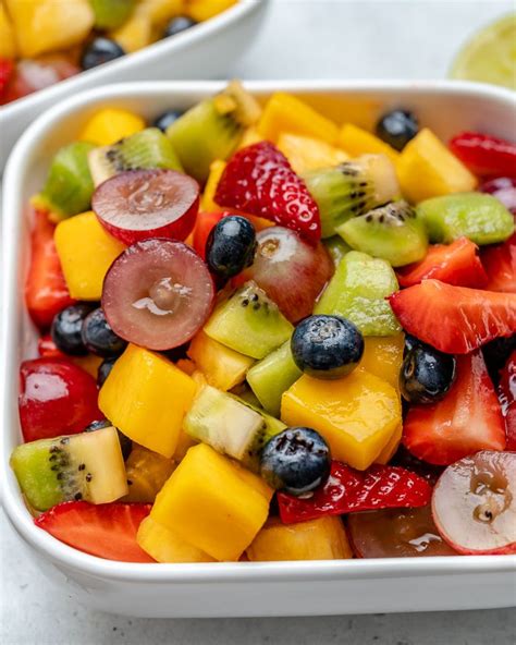 Quick Easy Fruit Salad Clean Food Crush