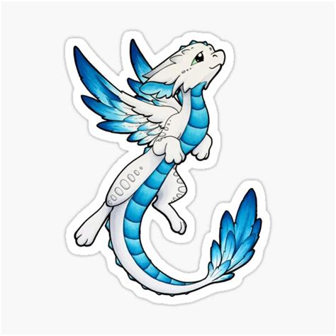 Angel Dragon Sticker For Sale By Bgolins Redbubble
