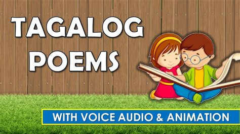 Tagalog Poems Mga Tula Na Pambata Repeat After Me Voice Audio