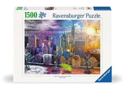 New York Winter And Summer Adult Puzzles Jigsaw Puzzles Products