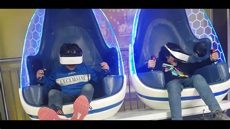 Super Scary Vr Roller Coaster Ride Youtube