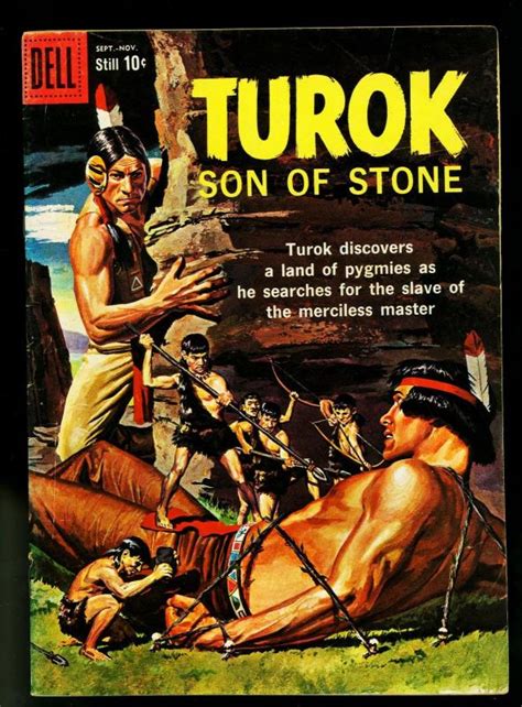Turok Son Of Stone Dell Comics Indians Dinosaurs Vf