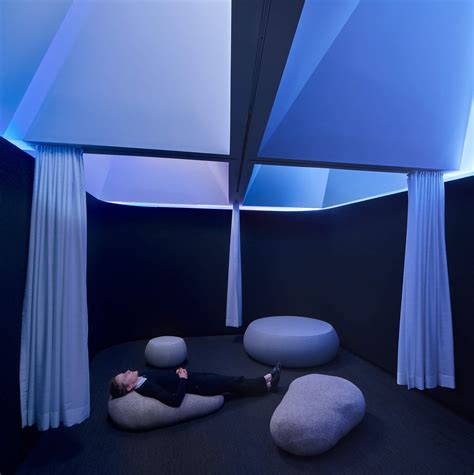 Sublime Coves Of Wellbeing Within Offices Meditation Chambers By