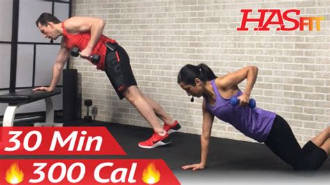 30 Min Beginner Strength Training Hasfit Free Full Length Workout