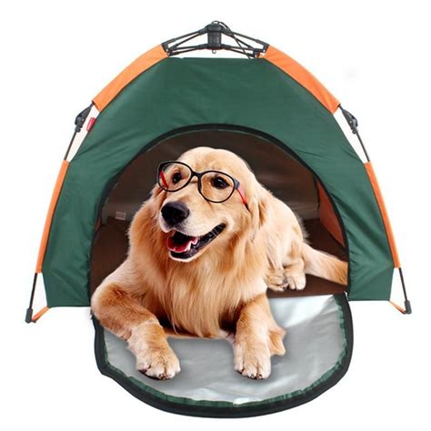 Dog Outdoor Kennel Pet Tent Dog Folding Tent Automatic Dog Camping