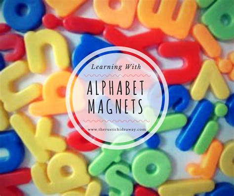 Learning With Alphabet Magnets Prepping For Preschool